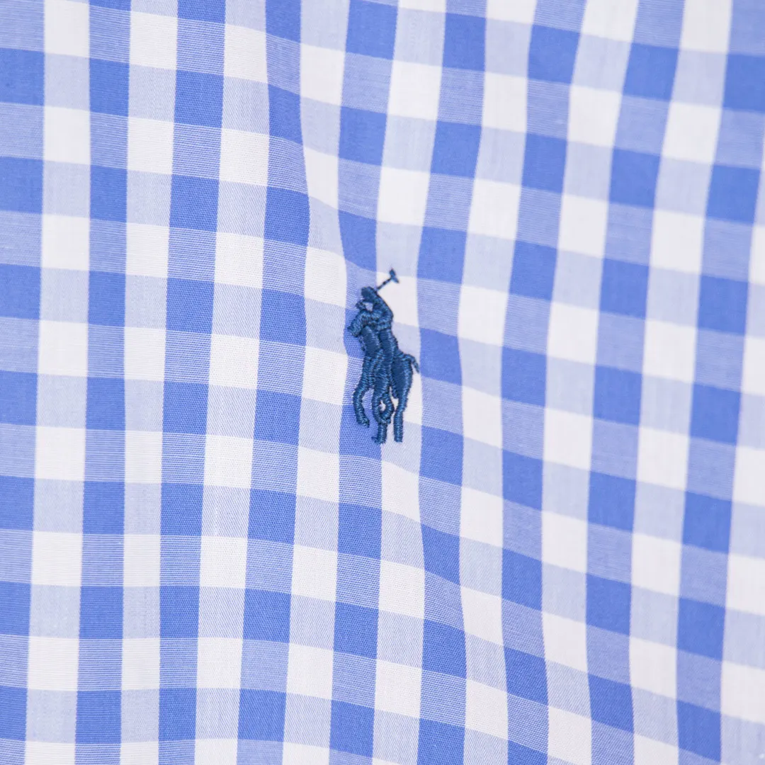 P280 zp version [exclusive supply] - Ralph Lauren/Ralph Lauren 2025SS four-season commuting style poplin cotton casual color 0.8 check blue label long-sleeved shirt - 100% restoration of workmanship. The entire garment is embedded with seams and clear edges. The upper back seams are reorganized for a better fit. ✅ - 100% cotton poplin cotton. Smooth to the touch. Pre-wash treatment. The yarn is tighter. ✅ - Custom dyed original pearlescent white buttons. Size divisions. ✅ - There is a special shaped chiffon foil inside the collar door tube. It is not easy to deform and pull. ✅ - RL refreshing plaid shirt. Compared with the simplicity of the solid color shirt, it is more naughty and colorful. It can be salty or sweet. Daily travel and travel. The production rate is very high. Color: light blue Size: S M L XL Number: WW10724